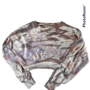 Aeropostale tie dye  sweatshirt crop